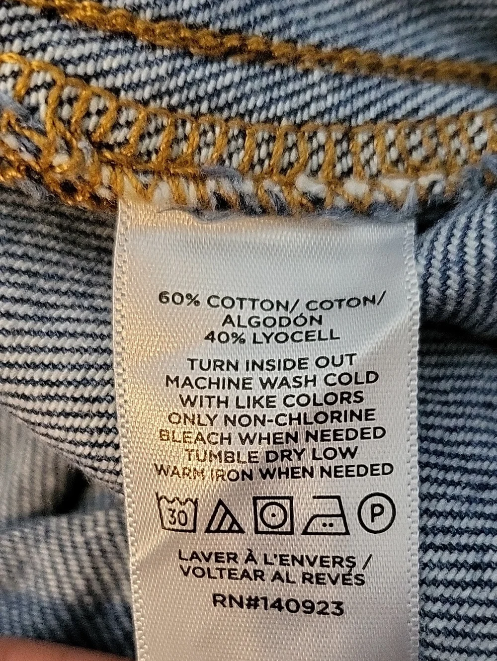 LOFT Size 27 / 4 The Wide Leg Dark Blue Jeans Patch Pockets Ankle Length